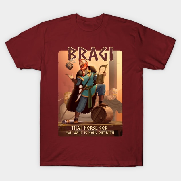 Bragi T-Shirt by mauriciomorali